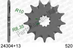 Here you can order the ktw front 13t, 520 from Afam, with part number AF12430413S: