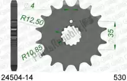 Here you can order the ktw front 14t, 530 from Afam, with part number AF12450414: