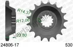 Here you can order the ktw front 17t, 530 from Afam, with part number AF12480617: