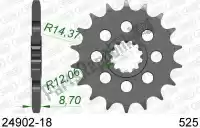 AF12490218, Afam, Ktw anteriore 18t, 525    , Nuovo