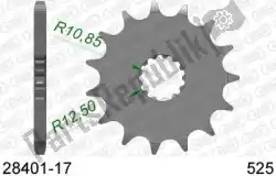 Here you can order the ktw front 17t, 525 from Afam, with part number AF12840117: