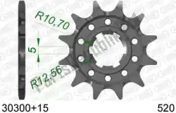 ktw front 15t, 520 van Afam, met onderdeel nummer AF13030015S, bestel je hier online: