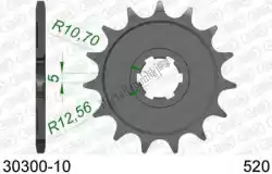 Here you can order the ktw front 10t, 520 from Afam, with part number AF13030010: