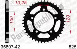 Qui puoi ordinare ktw posteriore in acciaio 42t, 525 da Afam , con numero parte AF23580742: