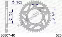 Here you can order the ktw rear aluminum 40t, 525 from Afam, with part number AF53680740: