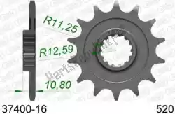 Here you can order the ktw front 16t, 520 from Afam, with part number AF13740016: