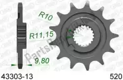 Here you can order the ktw front 13t, 520 from Afam, with part number AF14330313: