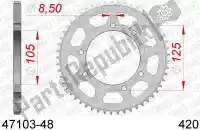 AF24710348, Afam, Ktw posteriore in acciaio 48t, 420    , Nuovo