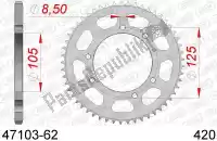 AF24710362, Afam, Ktw rear steel 62t, 420    , Nieuw