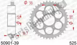 Qui puoi ordinare ktw posteriore in acciaio 39t, 525 da Afam , con numero parte AF25090139: