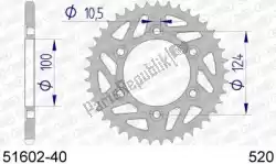 Tutaj możesz zamówić ktw ty? Aluminiowy 40t, 520 od Afam , z numerem części AF55160240: