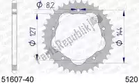 AF55160740, Afam, Ktw posteriore alluminio 40t, 520    , Nuovo