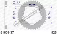AF55160837, Afam, Ktw posteriore alu 37t, 525    , Nuovo