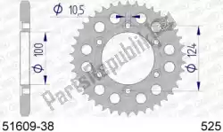 Qui puoi ordinare ktw posteriore alluminio 38t, 525 da Afam , con numero parte AF55160938: