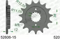 AF15260615, Afam, Ktw dianteiro 15t, 520    , Novo