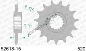 AFAM AF15261815 ktw front 15t, 520 - Bottom side