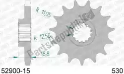Here you can order the ktw front 15t, 530 from Afam, with part number AF15290015: