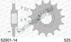 AFAM AF15290114 ktw front 14t, 525 - Bottom side