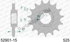 AFAM AF15290115 ktw front 15t, 525 - Bottom side