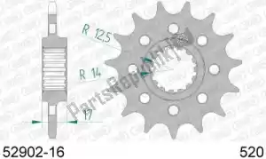 AFAM AF15290216 ktw front 16t, 520 - Bottom side