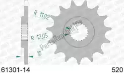 Here you can order the ktw front 14t, 520 from Afam, with part number AF16130114: