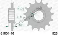 AF16180116, Afam, Ktw front 16t, 525    , New