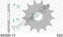 Here you can order the ktw front 13t, 520 from Afam, with part number AF16430513: