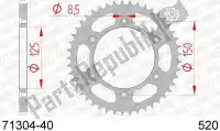 AF27130440, Afam, Ktw posteriore in acciaio 40t, 520    , Nuovo