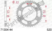AF27130444, Afam, Ktw rear steel 44t, 520    , New