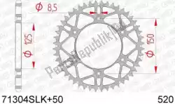 Ici, vous pouvez commander le ktw arrière acier super léger 50t, 520, noir auprès de Afam , avec le numéro de pièce AF471304SLK50: