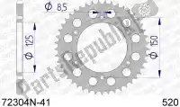 AF572304N41, Afam, Ktw trasero aluminio 41t, 520    , Nuevo