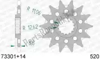 AF17330114S, Afam, Ktw dianteiro 14t, 520    , Novo