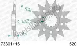 Here you can order the ktw front 15t, 520 from Afam, with part number AF17330115S: