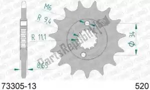 AFAM AF17330513 ktw avant 13t, 520 - La partie au fond