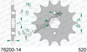 AFAM AF17620014 ktw anteriore 14t, 520 - Il fondo