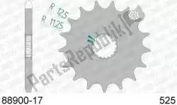 Here you can order the ktw front 17t, 525 from Afam, with part number AF18890017: