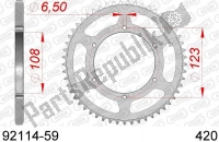 AF29211459, Afam, ktw stahl hinten 59t, 420, Neu