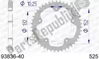 AF59383640, Afam, Ktw arrière aluminium 40t, 525    , Nouveau