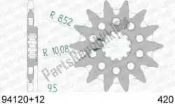 Here you can order the ktw front 12t, 420 from Afam, with part number AF19412012S: