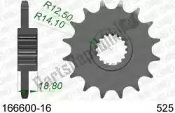 Here you can order the ktw front 16t, 525 from Afam, with part number AF116660016: