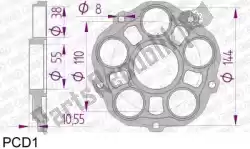 ktw carrier, pcd1 van Afam, met onderdeel nummer AF6PCD1, bestel je hier online: