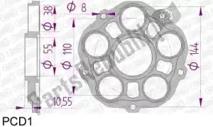 AFAM AF6PCD1 ktw carrier, pcd1 - Onderkant