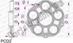 Here you can order the ktw carrier, pcd2 from Afam, with part number AF6PCD2: