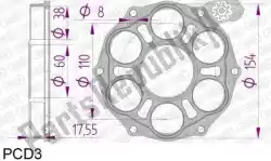 Here you can order the ktw carrier, pcd3 from Afam, with part number AF6PCD3: