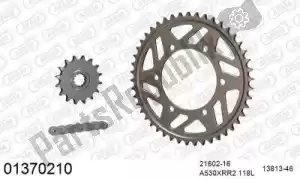 AFAM 39001370210 kit catena kit catena, alluminio - Il fondo
