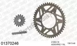 Here you can order the chain kit chain kit, alu 530 conv from Afam, with part number 39001370246: