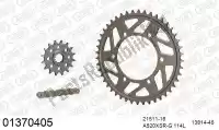 39001370405, Afam, Ketting kit chainkit, alu racing    , Nieuw