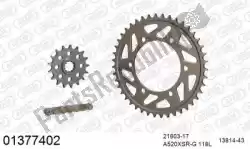 Here you can order the chain kit chain kit, alu racing from Afam, with part number 39001377402: