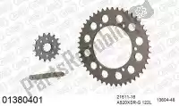 39001380401, Afam, Chain kit chain kit, alu racing    , New