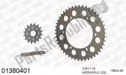 Here you can order the chain kit chain kit, alu racing from Afam, with part number 39001380401:
